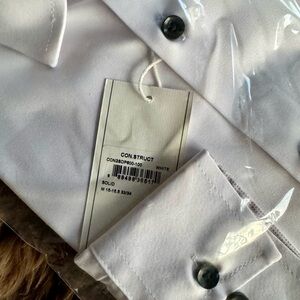 Construct Men's White Dress Shirt Brand New